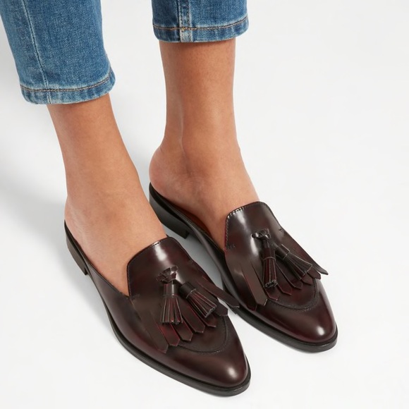 Everlane Shoes - Everlane The Modern Tassel Loafer Mule